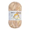 Hebra de Hilo para Tejer a Mano, Hilo Grueso Medio, Hilo de Tira de Hielo, Hilo para Bebé 'Snowball Little Cutie' para Tejer Bufandas, Crochetar Muñecas y Coser Bolsas