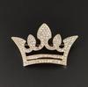 Broche de corona de aleación de diamante flash Dongdaemun accesorios para trajes profesionales de alta gama pasador anti-luz accesorios