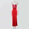 Aliexpress 2026 Estilo Europeo y Americano Nuevo Moda Femenina Elegante Sexy Espalda Descubierta Cuello Halter Ajustado Vestido Largo