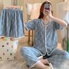 Pijama Nuevo y Moderno de Donas para Mujer 2026, Dulce Ropa de Casa de Manga Larga de Celebridad de Internet, Pijamas al por Mayor para Transmisiones en Vivo de Mujeres