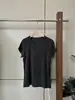 Dy4060- Top de Mujer Versátil Simple de Color Sólido de Manga Corta, Cuello Redondo, Suave y Ajustado, Hilo Dy4060 para Primavera