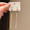 Pendientes Vintage de Plata con Zirconia Incrustada en Forma de Corazón y Flor, Presentando un Diseño de Gota de Agua, Ofreciendo una Sensación de Lujo Ligero y Gama Alta, Exquisitos Accesorios para el Oído