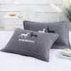 Toalla de Almohada Grande Algodón Par Tres Capas Gasa Adulto Cabeza de Almohada Pañuelo de Cabeza Remate Absorbente de Sudor Parejas Estilo Europeo Toalla de Almohada