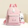 Mochila Nueva Linda Transfronteriza 2026 para Estudiantes Mujeres, Mochila de Moda de Dibujos Animados Ligera y Versátil para Niñas