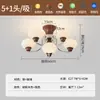 Candelabro de Sala de Estar Estilo Vintage, Lámpara de Vestíbulo Principal, Elegante Candelabro de Comedor con Forma de Rama, Iluminación para Habitación que Protege la Vista, Lámparas Zhongshan 731L