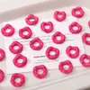Cuentas de Acrílico Brillante con Forma de Rosquilla de 16 mm Hechas a Mano para Pulseras con Cuentas, Llaveros, Joyería, Materiales y Accesorios