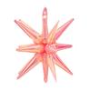 Globo de decoración de cumpleaños para niños de película de aluminio de 22 pulgadas con forma de estrellas y gotas de agua de color mágico explosivo transfronterizo