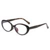 Nuevas gafas de miopía TR anti-azul para mujer, estilo retro con forma de ojo de gato, modernas y de alta gama, con marco de red roja, se pueden equipar con miopía.