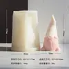 2026 Nuevo Árbol de Navidad Hombre de Jengibre Copo de Nieve Molde de Silicona Vela de Aromaterapia Yeso Decoraciones para Pastel de Chocolate