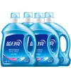 Detergente para Ropa Blue Moon Serie Protección del Color Lavanda Botella y Bolsa Paquete de Recarga Líquida para Uso en el Hogar, Regalos de Empresa y Beneficios