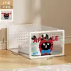 Caja de zapatos transparente a prueba de polvo y engrosada para dormitorios y apartamentos pequeños de alquiler, estante para zapatos que ahorra espacio, zapatero simple