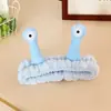 Faixa de Cabelo de Pelúcia de Caracol Desenho Animado com Tentáculos Grandes, Faixa Fofa para Lavar o Rosto e Maquiagem, Acessório de Cabelo 3D