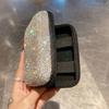 Bolsa de almacenamiento de cable de datos multifunción portátil de alta gama diamante accesorios electrónicos digitales disco U auriculares caja organizadora
