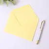 Envelopes Coloridos C6 de Cor Sólida Transfronteiriços Estilo Europeu com Fecho Adesivo, Adesivo Colorido 120g, Origem Amazon, Logotipo Personalizado