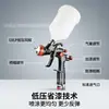 Pistola pulverizadora de atomización fina A610 con depósito superior, pistola pulverizadora LVLP para acabado y imprimación, pistola pulverizadora neumática para pintura de automóviles, transfronterizo
