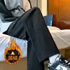 Roupas Masculinas Zhusu 2026 Novas Calças de Corte Reto Masculinas Outono Calças Longas Largas Esportivas Masculinas Calças Casuais Masculinas Calças de Moletom