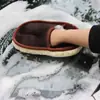 Guantes para Lavar el Coche Limpieza Interior Cepillo Suave de Lana de Cordero Guantes de Toalla para Coche Pata de Oso No Daña la Pintura Herramientas Especiales para Lavar el Coche