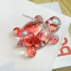 Tortuga de Arena Famosa en Internet M&M Adorno de Figura Linda Abuelo Tortuga Decoración de Escritorio Creativa Hecha a Mano DIY