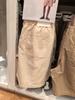 Roupas Estilo Japonês Masculinas e Femininas 26 Novidades Primavera/Verão Shorts Elásticos de Mistura de Linho Calças Casuais de Comprimento até o Joelho Calças de Comprimento Médio de Algodão e Linho 477515