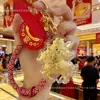 2026 Ano do Cavalo Ouro Puro 999 Riqueza Instantânea Corrente para Celular Lanyard Deus da Riqueza Cavalgando um Cavalo Pingente Chaveiro