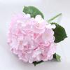 5 cabezas de hortensia Mallorca tela de seda 3D ramo grande de hortensias arreglo para salón de bodas decoración del hogar flores flores artificiales venta al por mayor