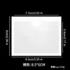Bolsas para etiquetas de alta calidad con respaldo adhesivo, bolsas transparentes autoadhesivas para tarjetas índice, bolsas para tarjetas de identificación de material para cajas de retorno y etiquetas adhesivas