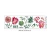 Fanxi Nuevo FX-D115 Planta Suculenta Verde Flor de Peonía Artístico DIY Dormitorio de Niña Embellecimiento de Pared Adhesivos de Pared Decorativos
