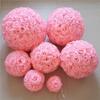 Simulação Rose Ball criptografia de pano de seda casamento pendurado bola estrada direta da fábrica chumbo rosa bola transfronteiriça para Rose Ball