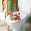 Decoración de Paredes para Baño y WC con Pegatinas Fun-M480 de Flores Florecientes y Mariposas Adhesivas Autoadhesivas Venta al por Mayor de Exportación