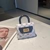 Popular de alta gama ins portátil diagonal mini cadena bolso pequeño de alta calidad para ir al trabajo moda presbicia monedero exquisito