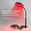 Exportación Transfronteriza de Lámpara de Belleza Roja para Escritorio con Terapia Combinada de 660nm y Infrarrojo Cercano 850nm, Lámpara de Luz Roja para Belleza