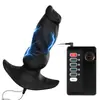 Nuevos productos mayoristas para adultos del fabricante: tapón anal de electroshock bipolar, juguetes sexuales, juegos para hombres y mujeres, pulso de electroshock