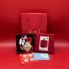 Crachá Corporativo Personalizado Logo Ouro Puro 999 Quadrado Chaveiro Carteira Saliente Pingente Corrente de Celular Presente Personalizado