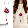 Cadena para Suéter de Collar Largo Geométrico, Accesorio de Lujo de Alta Gama, Versátil y de Moda, Colgante de Perla para Otoño e Invierno