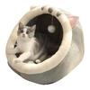 Nido de gato universal semicerrado para las cuatro estaciones, bonito nido de gato de celebridades de Internet, nido de perro, cálido nido de perro para invierno, nido de mascota al por mayor