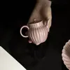 Tetera de Porcelana Ru de Color Rojo Púrpura con Costillas en Forma de Pétalo de Crisantemo de las Dinastías Tang y Song, Juego de Té Estilo Antiguo, Colador de Agujero Redondo, Tetera Pequeña para el Hogar