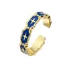 Anillo de Esmalte para Mujer con Circonia Verde Pavo Real, Anillo Trendy de Lujo Ligero Estilo Ins para Dedo Índice Artístico, Anillo Exquisito de Nicho
