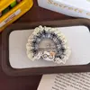 Dibujo animado Gato Kt Piedra de afilar Anillo Intestino Delgado Nueva Alta Elasticidad Duradero Lazo para el pelo Cola de caballo Cuerda para el pelo de mujer Banda de goma Versátil
