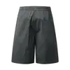 Yidao Vintage 2026 Verano Nuevo Calle Alta Americana Shorts de Playa para Hombre Marca de Tendencia Versátil Sueltos con Cordón Shorts Casuales