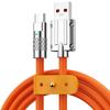 Cable de datos para teléfono móvil de aleación de zinc adecuado para vivo Huawei Honor Carga súper rápida carga flash audaz 120W Cable cliente para máquina