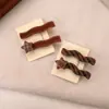 Pinza para el pelo de terciopelo con forma de estrella ondulada estilo coreano para niñas, tacto de alta gama, lindo clip de pico de pato para flequillo y accesorios para el cabello