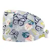 Gorro de Trabajo para Clínica Transfronteriza, Gorro Quirúrgico de Copa Redonda, Gorro sin Visera para Personal Médico, Gorro con Amarre Trasero, Gorro Protector