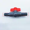 Válvula de PVC Válvula de Bola Pagoda Válvula de Bola para Riego Interruptor de Manguera Enchufe Diámetro Interior Tapón de Plástico Válvula de Liberación Rápida para Manguera