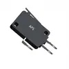 Microinterruptor de Tres Pines con Manija Central y Contactos de Cobre, Pines Delgados de 0.5 mm, Separación entre Pines de 6 mm, Interruptor de Límite de Carrera Normalmente Cerrado de Pulsar para Romper