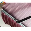 Toldo personalizado, cobertura retrátil dobrável, guarda-sol de exterior, manivela manual elétrico para varanda, pátio, banca, estacionamento, cobertura de liga de alumínio