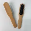 Pente Massageador de Aço com Pinos de Ar em Estoque Pente de Madeira com Almofada de Ar Pente com Airbag Pente de Madeira Sólida com Costelas Pente para Cabeleireiro para Casa e Viagem