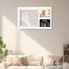Colección transfronteriza de huellas de mano de bebé, mesa conmemorativa para recién nacidos, se puede colgar en la pared, se puede colocar con almohadilla de tinta