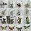 Joyería de Ramillete Personalizada, Broche con Diseño de Libélula, Abeja y Pájaro, Estilo Europeo y Americano de Goteo de Aceite, Mismo Estilo para Hombres y Mujeres A1004