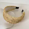 Diadema antideslizante con dientes y ala ancha para mujer, accesorio para el cabello de verano, estilo coreano, adecuada para deportes al aire libre, lavado de cara y cubrir el cabello blanco