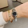 Timini DINIMI Nuevo Reloj de Moda para Mujer Retro Esfera Pequeña Placa Romana Cinturón de Malla de Bambú Ligero Lujo Vivo